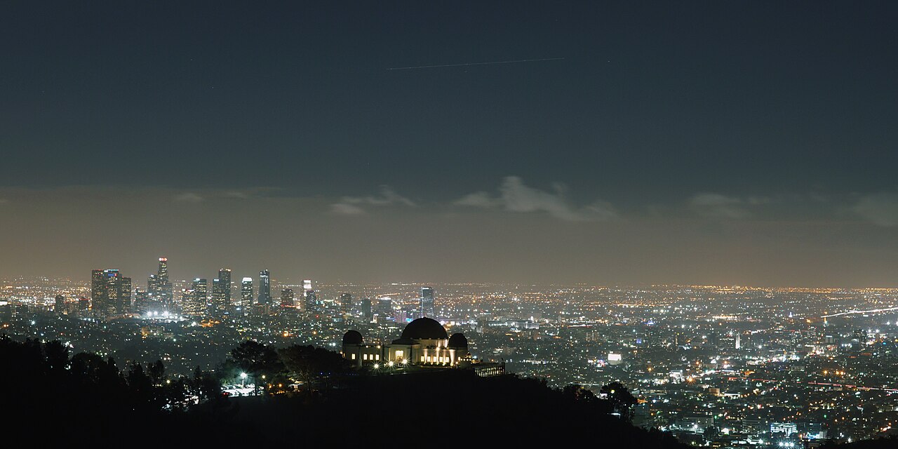 洛杉矶格里菲斯天文台夜景